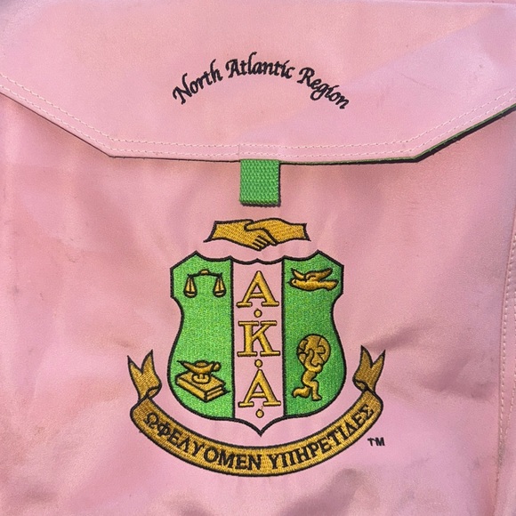 Rare !! Members only Alpha Kappa Alpha Sorority Inc. (AKA) ALPHA KAPPA ALPHA bag - Picture 2 of 10